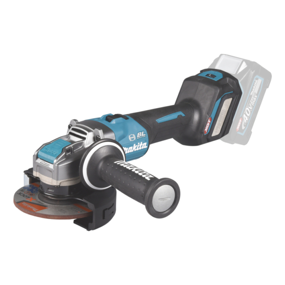 Makita 40Vmax XGT ® Li-ion BL AWS AFT 125mm X-LOCK sarokcsiszoló fék, ford. Z (akku és töltő nélkül)