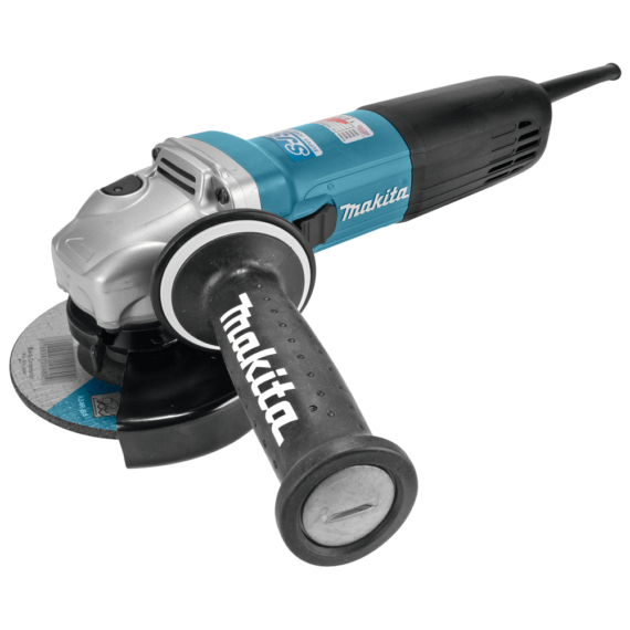 Makita 125mm 1400W sarokcsiszoló kons + ford.