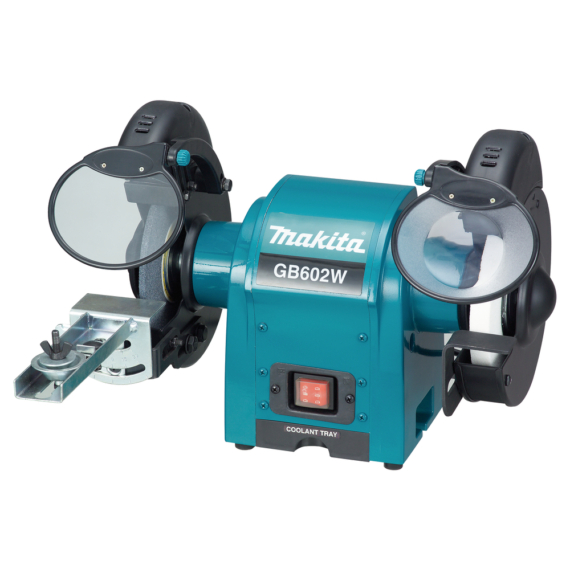 Makita 250W kettősköszörű 150mm tárcsaélezővel