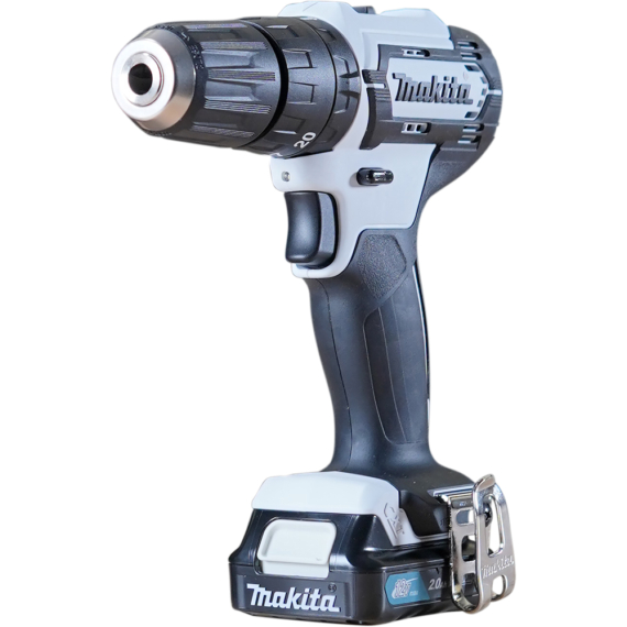 Makita 12Vmax CXT Li-Ion 30 Nm ütvefúró-csavarbehajtó 1x2,0 Ah FEHÉR