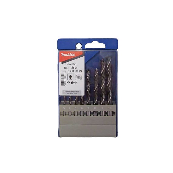 Makita spirálfúró fa készlet 3-10mm