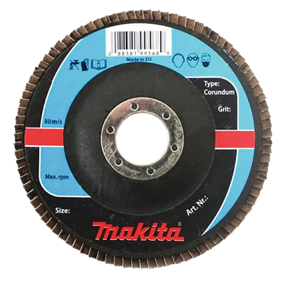 Makita lamellás csiszoló ACÉL 115mm K40