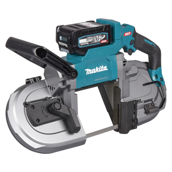 Makita 40Vmax XGT ® Li-ion BL 1000W szalagfűrész v: 127mm 2x4,0Ah