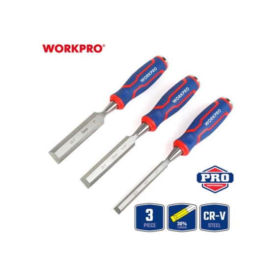 Workpro Favéső készlet 3 db