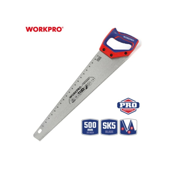 Workpro Kézi fűrész 500 mm