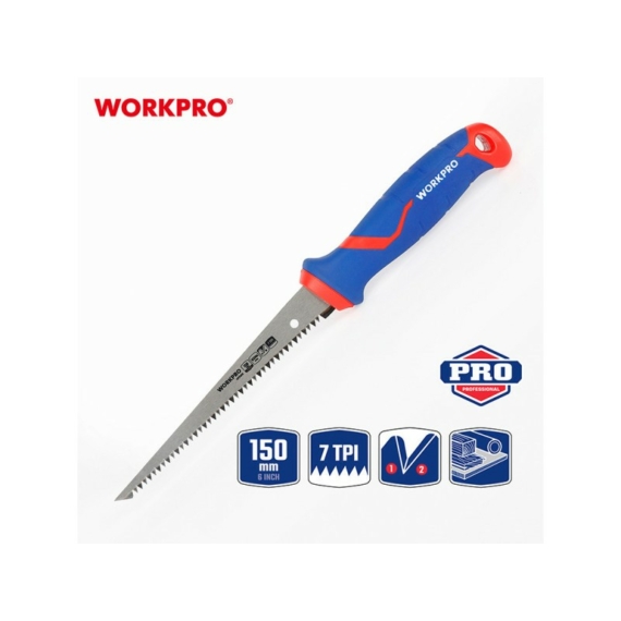 Workpro Fűrész gipszkartonhoz 150 mm
