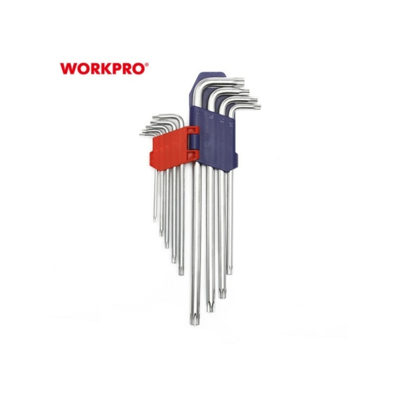 Workpro Torxkulcs készlet Cr-V 9 db