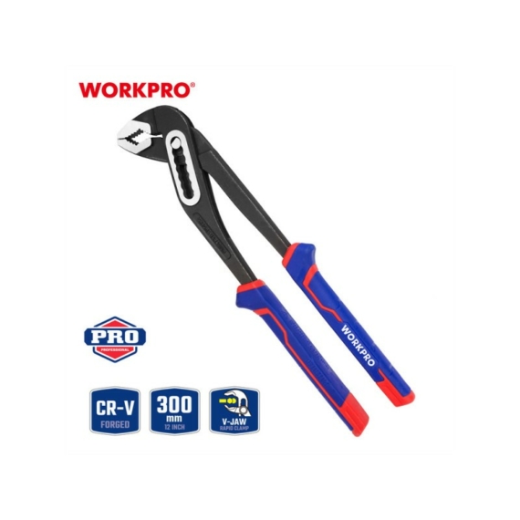 Workpro Vízpumpa fogó Cr-V 300 mm