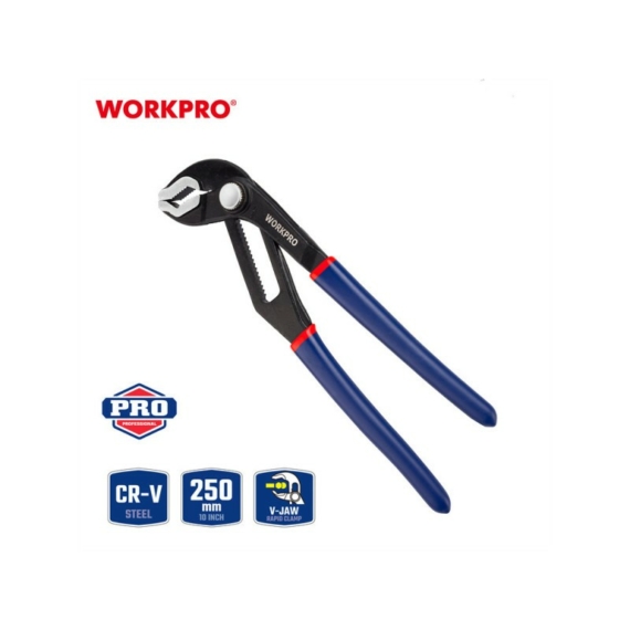 Workpro Vízpumpafogó (gyors beállítású) 250 mm