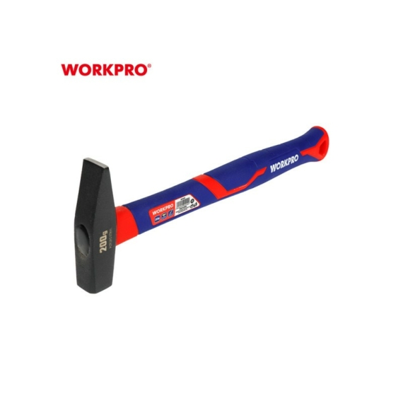 Workpro Kalapács lakatos, üvegszálas nyél 500 g