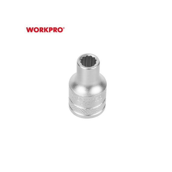 Workpro Dugófej 10 mm Cr-V, 1/2