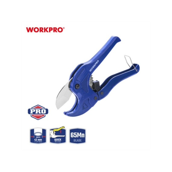 Workpro Csővágó olló PVC 42 mm