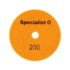 SPECIALIST+ Száraz vizes univerzális kerámia csiszoló és polírózó korong, 125 mm, 200P