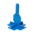 Csavaros lapszintező talp | 250 db - 3 mm
