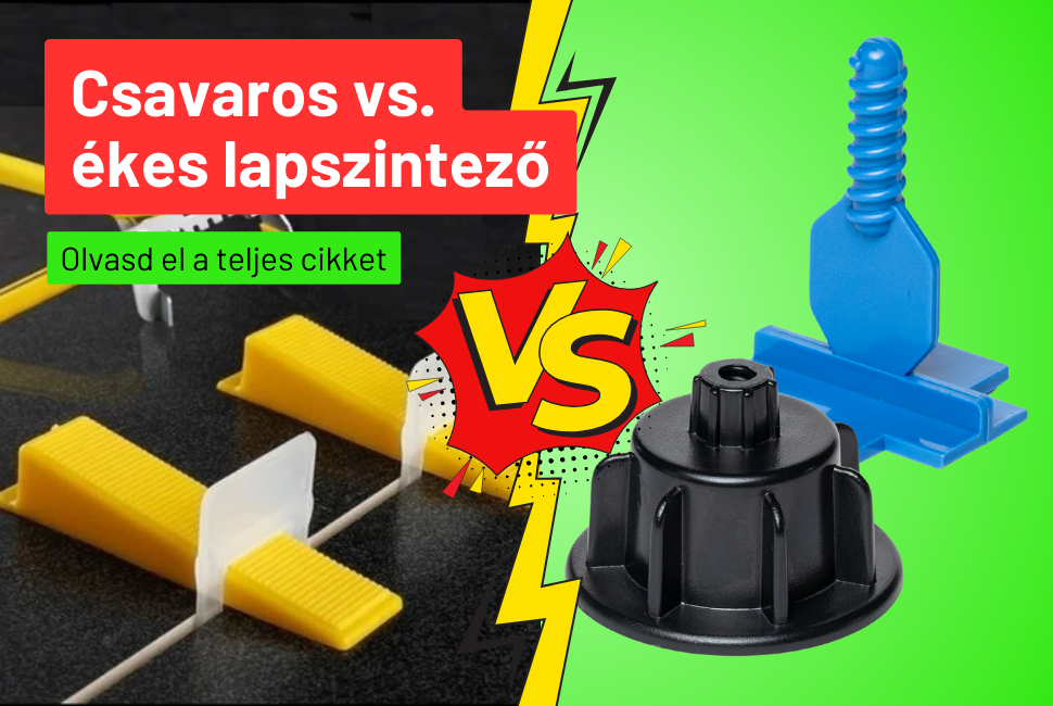 Csavaros lapszintező vs. ékes lapszintező
