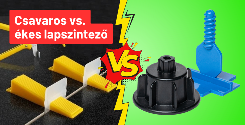 Csavaros lapszintező vs. ékes lapszintező