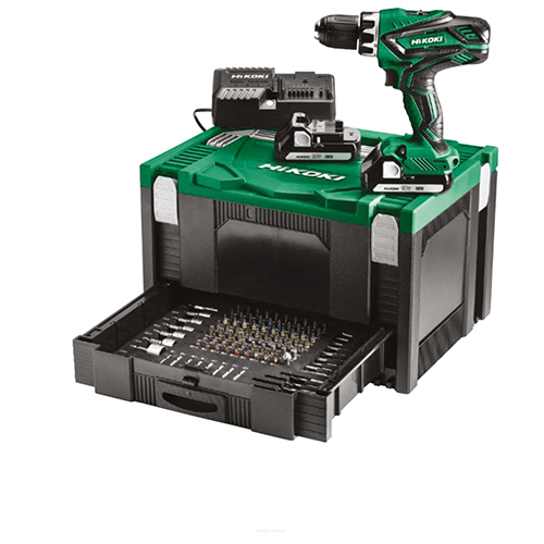 HIKOKI HSC fiókkal+100db bit/dugókulcs